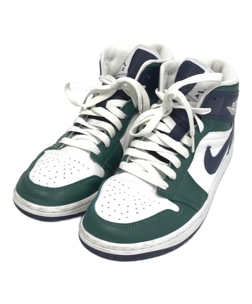 NIKE（ナイキ）NIKE (ナイキ) JORDAN AIR JORDAN 1 MID SE グリーン サイズ:US7.5/UK5/EUR38.5の古着・服飾アイテム
