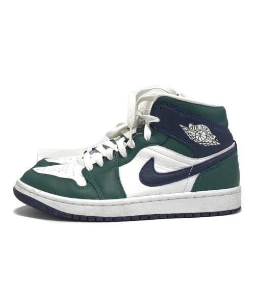 NIKE（ナイキ）NIKE (ナイキ) JORDAN AIR JORDAN 1 MID SE グリーン サイズ:US7.5/UK5/EUR38.5の古着・服飾アイテム