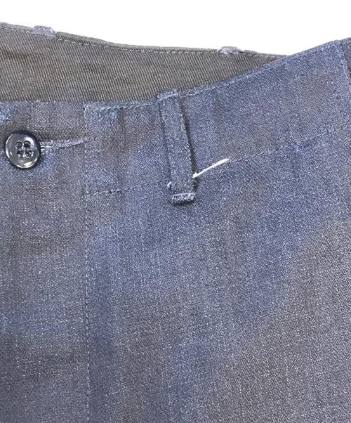 BARRY BRICKEN（バリーブリッケン）BARRY BRICKEN (バリーブリッケン) ワイドデニムトラウザー ネイビー サイズ:SIZE30の古着・服飾アイテム