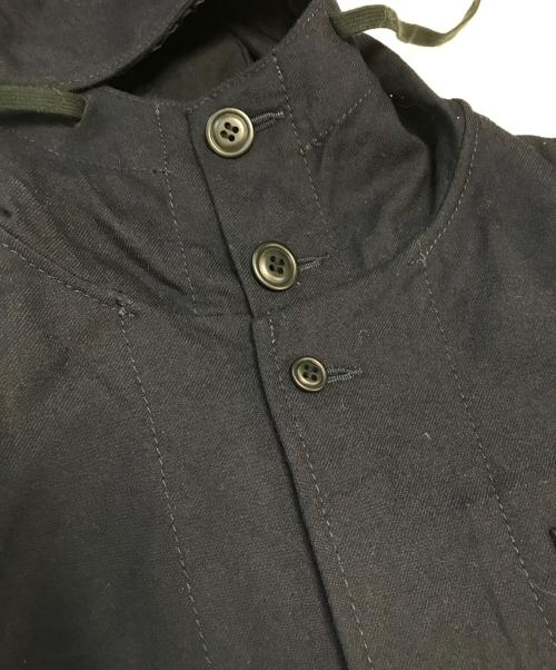 COMME des GARCONS COMME des GARCONS（コムデギャルソン コムデギャルソン）COMME des GARCONS COMME des GARCONS (コムデギャルソン コムデギャルソン) カバーオール型フーデッドジャケット ネイビー サイズ:Mの古着・服飾アイテム