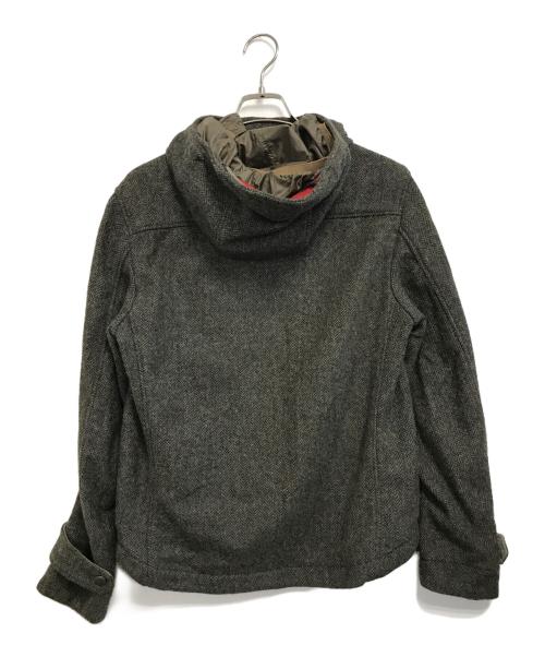 C.P COMPANY（シーピーカンパニー）C.P COMPANY (シーピーカンパニー) ウールフーデッドジャケット グレー サイズ:46の古着・服飾アイテム