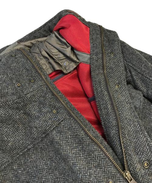 C.P COMPANY（シーピーカンパニー）C.P COMPANY (シーピーカンパニー) ウールフーデッドジャケット グレー サイズ:46の古着・服飾アイテム