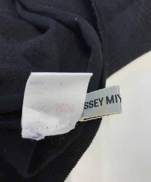 ISSEY MIYAKE MEN（イッセイミヤケメン）ISSEY MIYAKE MEN (イッセイミヤケメン) 90’sタートルネックニット ブラック サイズ:Lの古着・服飾アイテム