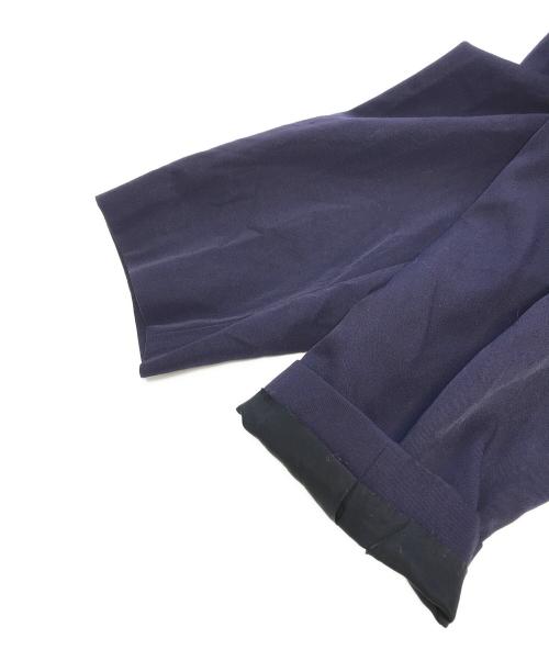 Y’s for men workshop（ワイズフォーメン ワークショップ）Y’s for men workshop (ワイズフォーメン ワークショップ) フロントギャザーテーラードジャケット ネイビー サイズ:表記なしの古着・服飾アイテム