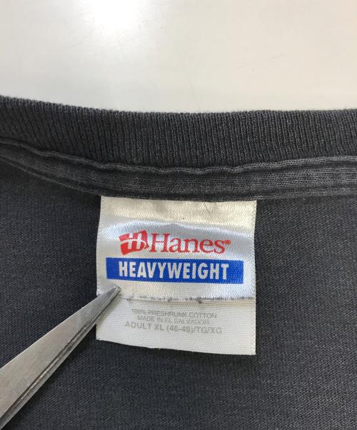 Hanes（ヘインズ）Hanes (ヘインズ) バンドTシャツ ブラック サイズ:XLの古着・服飾アイテム