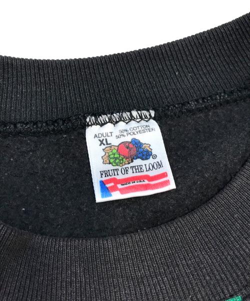 FRUIT OF THE LOOM（フルーツオブザルーム）FRUIT OF THE LOOM (フルーツオブザルーム) オールオーバー偉人プリントスウェット ブラック サイズ:XL　　　の古着・服飾アイテム
