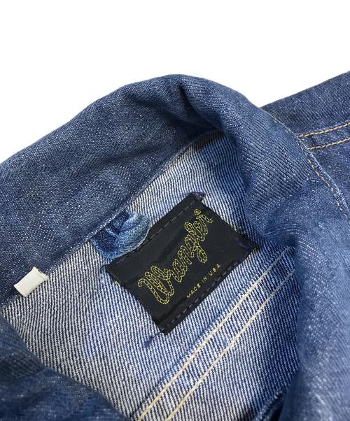 Wrangler（ラングラー）Wrangler (ラングラー) 124MJデニムジャケット インディゴ サイズ:40の古着・服飾アイテム