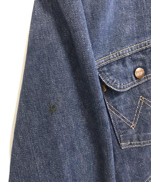 Wrangler（ラングラー）Wrangler (ラングラー) 124MJデニムジャケット インディゴ サイズ:40の古着・服飾アイテム