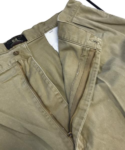 RRL（ダブルアールエル）RRL (ダブルアールエル) 2タックチノパン ベージュ サイズ:W42×L32の古着・服飾アイテム