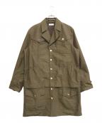 steafスティーフ）の古着「REMOVAL COAT」｜オリーブ