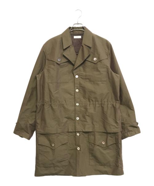 steaf（スティーフ）steaf (スティーフ) REMOVAL COAT オリーブ サイズ:Lの古着・服飾アイテム
