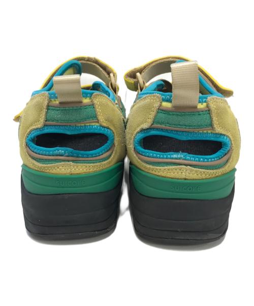 suicoke（スイコック）suicoke (スイコック) サンダル イエロー×グリーン サイズ:USM8/USW10/UK7/EUR41/CM26の古着・服飾アイテム