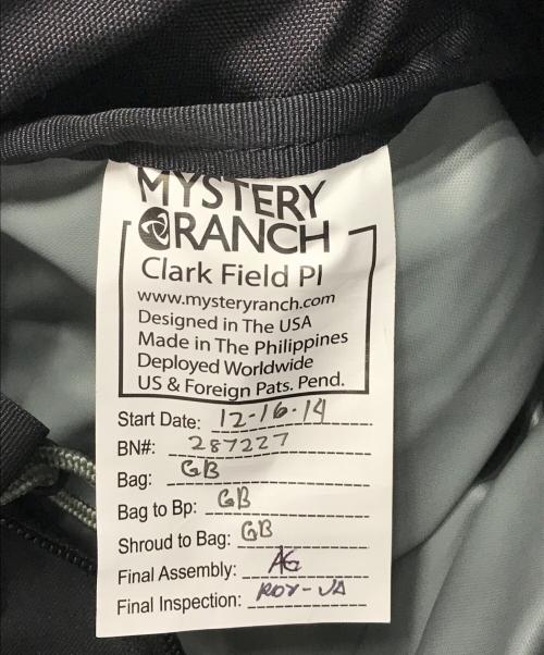 MYSTERY RANCH（ミステリーランチ）MYSTERY RANCH (ミステリーランチ) リュック ブラックの古着・服飾アイテム