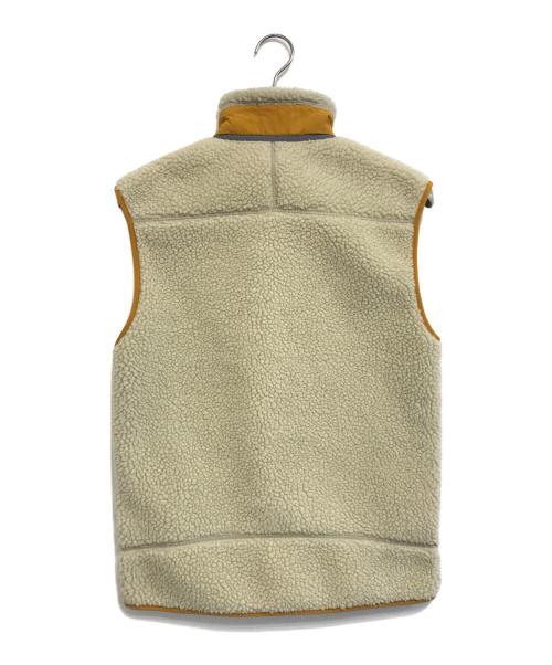 Patagonia（パタゴニア）Patagonia (パタゴニア) クラシックレトロVベスト ベージュ サイズ:Sの古着・服飾アイテム