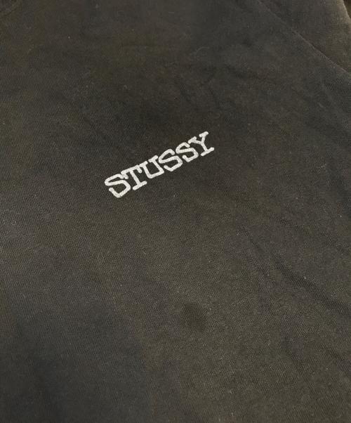 stussy（ステューシー）stussy (ステューシー) JUMBO TEE PIGMENT DYED ブラック サイズ:Sの古着・服飾アイテム