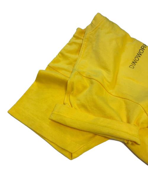 DINO WORKS（ディノワークス）DINO WORKS (ディノワークス) デザインTシャツ イエロー サイズ:表記なしの古着・服飾アイテム