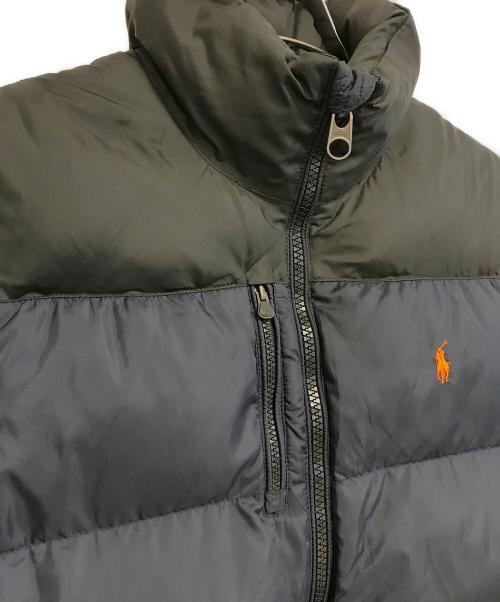 POLO RALPH LAUREN（ポロ・ラルフローレン）POLO RALPH LAUREN (ポロ・ラルフローレン) 中綿ダウンベスト ネイビー サイズ:Lの古着・服飾アイテム