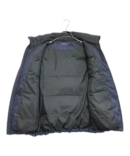 POLO RALPH LAUREN（ポロ・ラルフローレン）POLO RALPH LAUREN (ポロ・ラルフローレン) 中綿ダウンベスト ネイビー サイズ:Lの古着・服飾アイテム