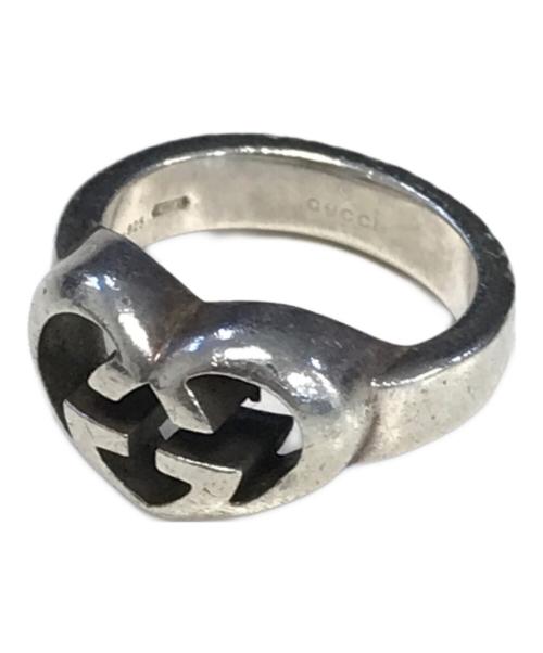 GUCCI（グッチ）GUCCI (グッチ) インターロッキングリング シルバー サイズ:15の古着・服飾アイテム