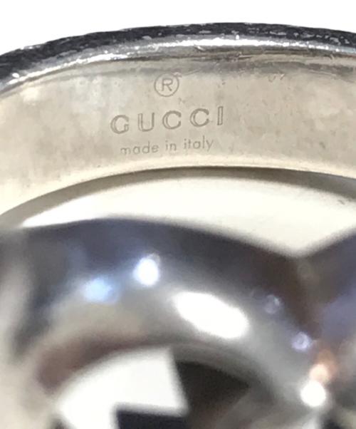 GUCCI（グッチ）GUCCI (グッチ) インターロッキングリング シルバー サイズ:15の古着・服飾アイテム
