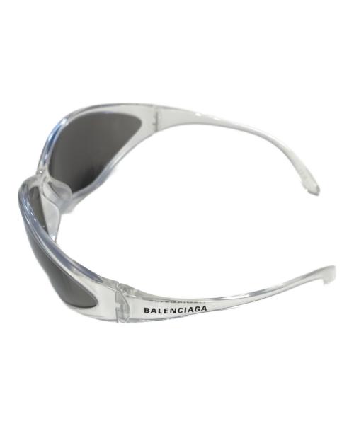 BALENCIAGA（バレンシアガ）BALENCIAGA (バレンシアガ) サングラス ホワイト サイズ:83□15-120の古着・服飾アイテム