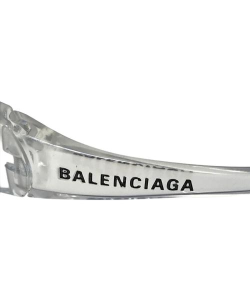 BALENCIAGA（バレンシアガ）BALENCIAGA (バレンシアガ) サングラス ホワイト サイズ:83□15-120の古着・服飾アイテム