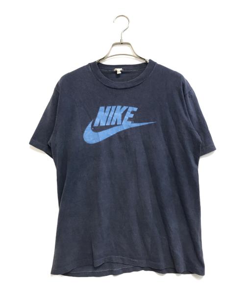 NIKE（ナイキ）NIKE (ナイキ) プリントTシャツ ネイビー サイズ:表記なしの古着・服飾アイテム