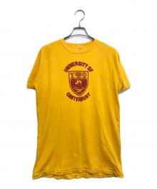 Hanes（ヘインズ）の古着「ラグランTシャツ」｜イエロー