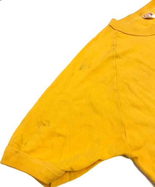 Hanes（ヘインズ）Hanes (ヘインズ) ラグランTシャツ イエロー サイズ:表記なしの古着・服飾アイテム