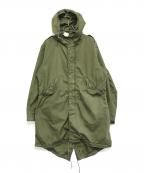 VINTAGE MILITARYヴィンテージ ミリタリー）の古着「US ARMY M-51 フィッシュテールパーカー」｜グリーン