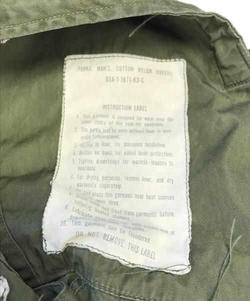 VINTAGE MILITARY（ヴィンテージ ミリタリー）VINTAGE MILITARY (ヴィンテージ ミリタリー) US ARMY M-51 フィッシュテールパーカー グリーン サイズ:SMALLの古着・服飾アイテム