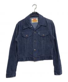 LEVI'S（リーバイス）の古着「コーデュロイトラッカージャケット」｜ネイビー