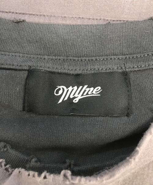 myne（マイン）myne (マイン) Tシャツ グレー サイズ:Lの古着・服飾アイテム