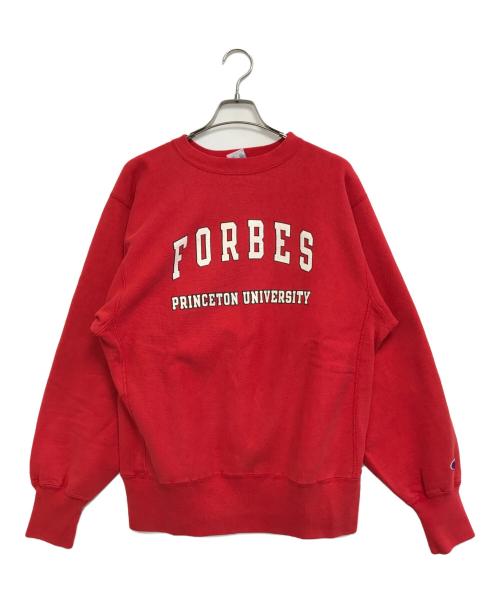 Champion（チャンピオン）Champion (チャンピオン) リバースウィーブスウェット レッド サイズ:Lの古着・服飾アイテム