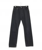 LEVI'Sリーバイス）の古着「501後染めブラックデニム」｜ブラック