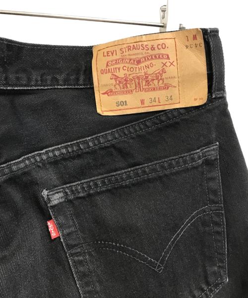 LEVI'S（リーバイス）LEVI'S (リーバイス) 501後染めブラックデニム ブラック サイズ:W34 L34の古着・服飾アイテム