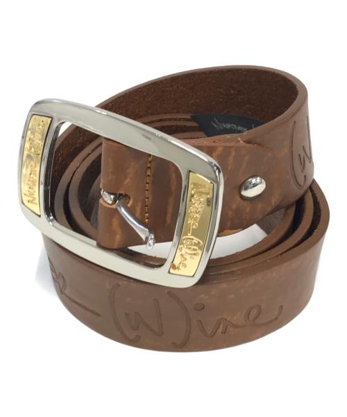 NUMBER (N)INE（ナンバーナイン）NUMBER (N)INE (ナンバーナイン) ベルト ブラウンの古着・服飾アイテム