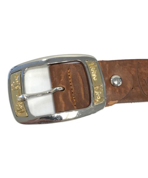 NUMBER (N)INE（ナンバーナイン）NUMBER (N)INE (ナンバーナイン) ベルト ブラウンの古着・服飾アイテム