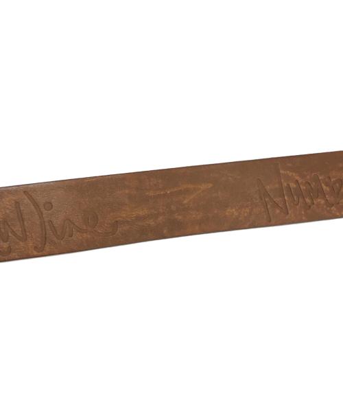 NUMBER (N)INE（ナンバーナイン）NUMBER (N)INE (ナンバーナイン) ベルト ブラウンの古着・服飾アイテム