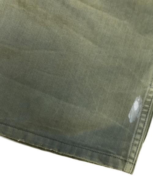 Denim & Supply Ralph Lauren（デニム＆サプライ ラルフローレン）Denim & Supply Ralph Lauren (デニム＆サプライ ラルフローレン) ヴィンテージ加工HBTジャケット カーキ サイズ:XSの古着・服飾アイテム