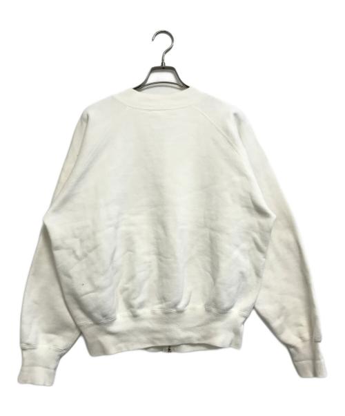 VINTAGE（ヴィンテージ）VINTAGE (ヴィンテージ) ラグランジップスウェット ホワイト サイズ:表記なしの古着・服飾アイテム
