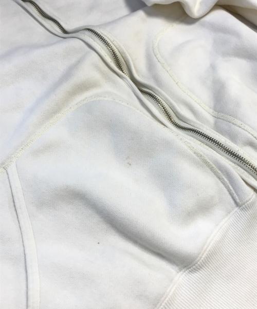 VINTAGE（ヴィンテージ）VINTAGE (ヴィンテージ) ラグランジップスウェット ホワイト サイズ:表記なしの古着・服飾アイテム