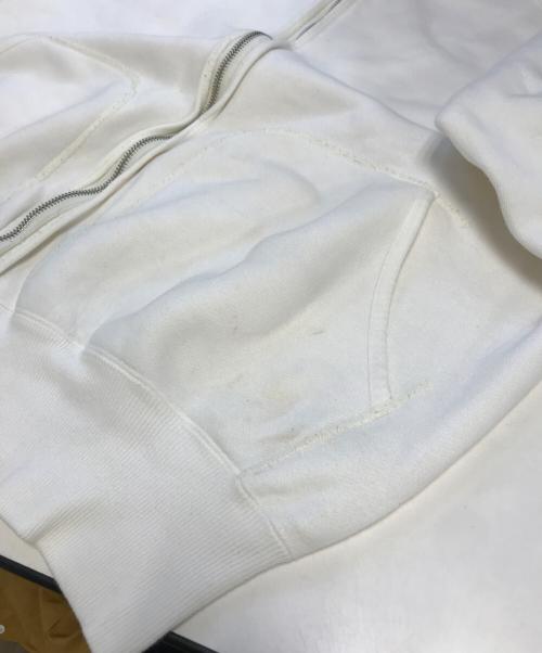 VINTAGE（ヴィンテージ）VINTAGE (ヴィンテージ) ラグランジップスウェット ホワイト サイズ:表記なしの古着・服飾アイテム