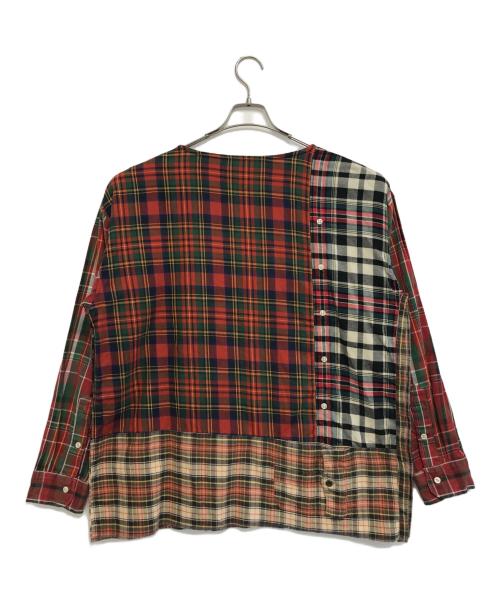 SNACK NGL（スナック エヌジーエル）SNACK NGL (スナック エヌジーエル) チェックPOシャツ マルチカラー サイズ:表記なしの古着・服飾アイテム