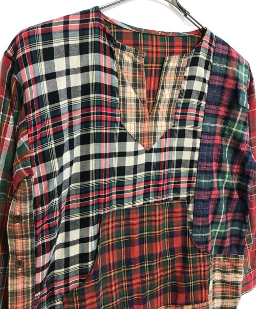 SNACK NGL（スナック エヌジーエル）SNACK NGL (スナック エヌジーエル) チェックPOシャツ マルチカラー サイズ:表記なしの古着・服飾アイテム