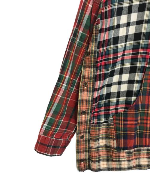 SNACK NGL（スナック エヌジーエル）SNACK NGL (スナック エヌジーエル) チェックPOシャツ マルチカラー サイズ:表記なしの古着・服飾アイテム