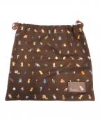 LOEWE×Suna Fujitaロエベ×スナ フジタ）の古着「ドロ-ストリングポーチ」｜ブラウン