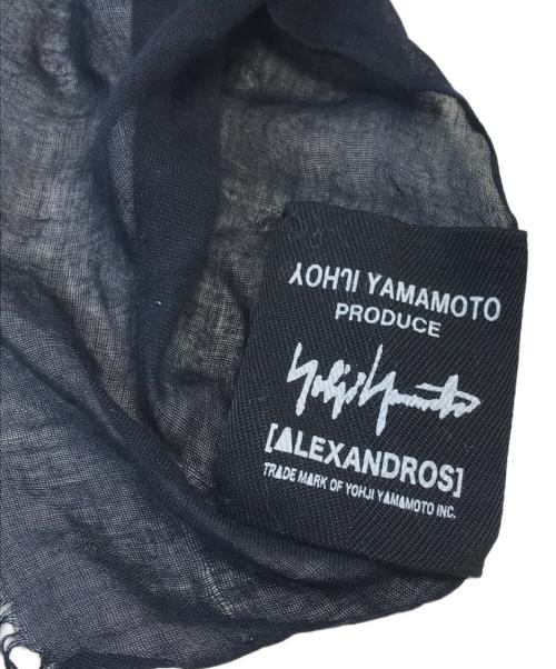 YOHJI YAMAMOTO（ヨウジヤマモト）YOHJI YAMAMOTO (ヨウジヤマモト) ALEXANDROS (アレキサンドロス) AYYロゴストール サイズ:表記なしの古着・服飾アイテム