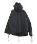 MAISON SPECIAL（メゾンスペシャル）の古着「Washed Nylon Prime-Over Anorak Hoodie」｜ブラック