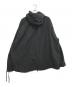 MAISON SPECIAL (メゾンスペシャル) Washed Nylon Prime-Over Anorak Hoodie ブラック サイズ:2：8000円